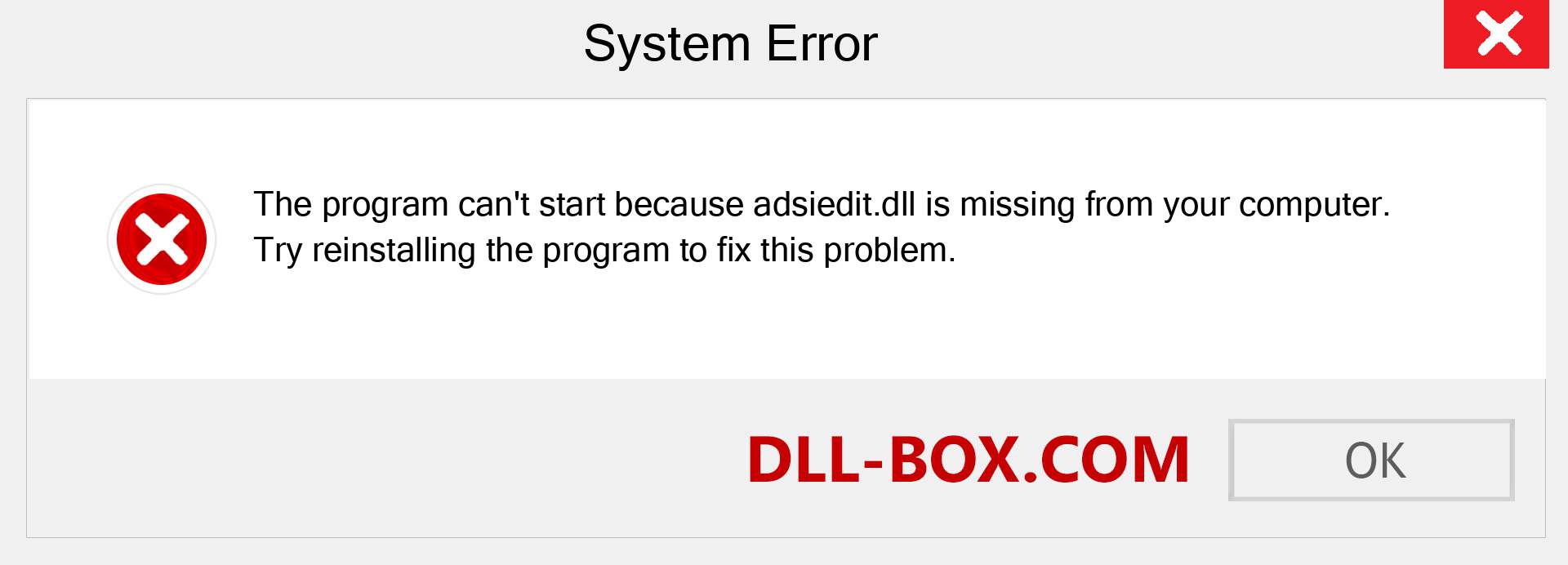  adsiedit.dll file is missing?. Download for Windows 7, 8, 10 - Fix  adsiedit dll Missing Error on Windows, photos, images